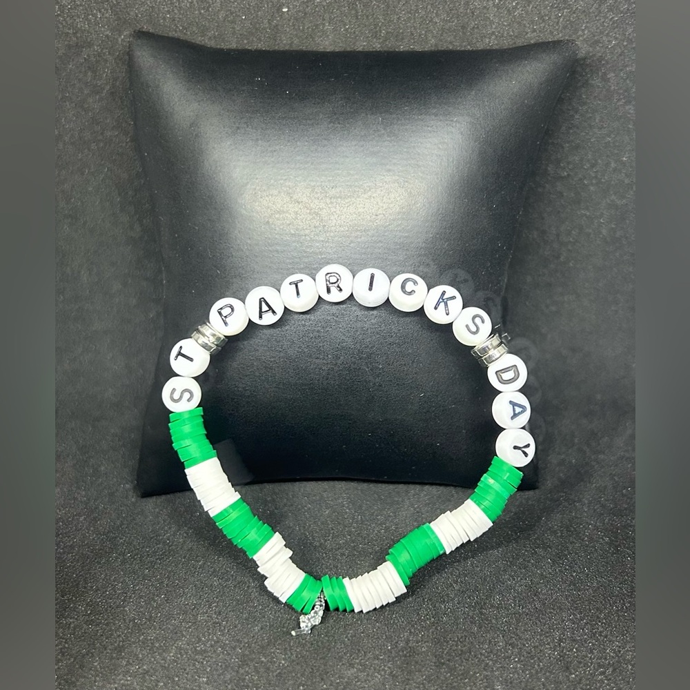 St. Patrick's Day Heishi Bracelet